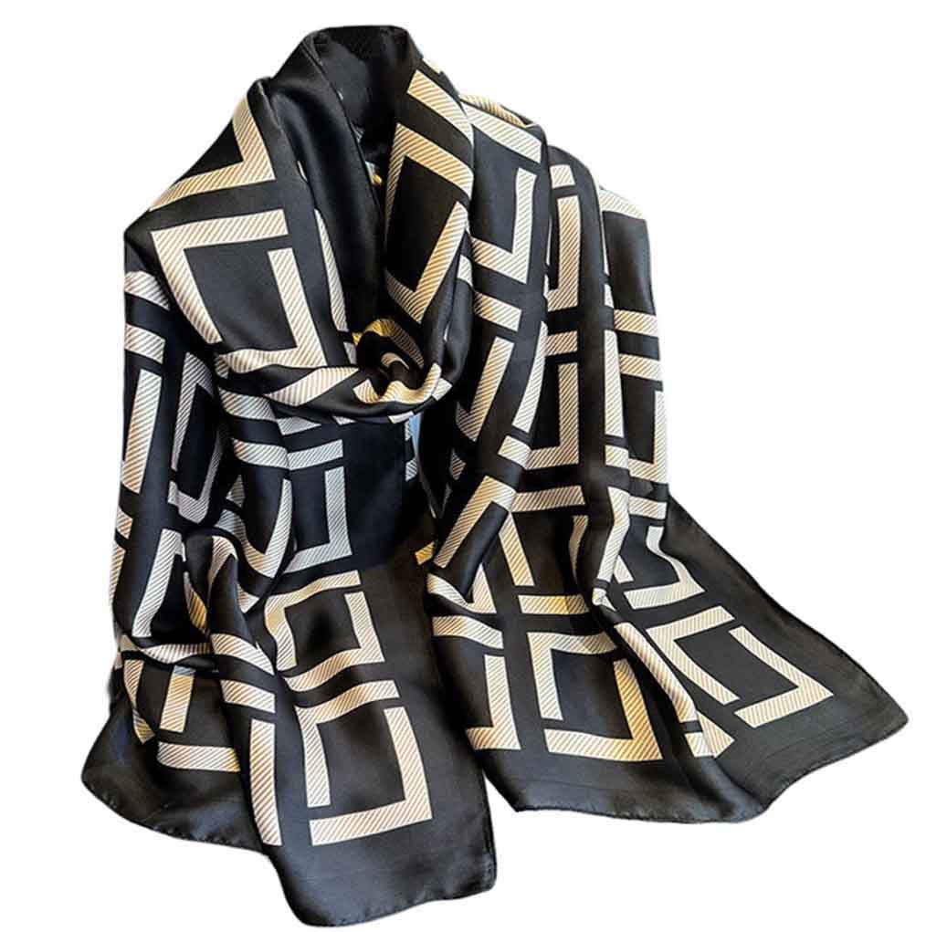 xyueanlo CC-036 Color Canvas Scarf - View 1